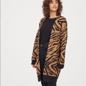 Leopard-Print Cardigan